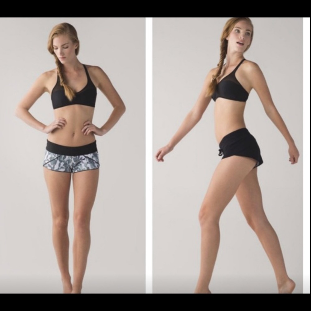 Lululemon Water Surf Shorts Reversible Black